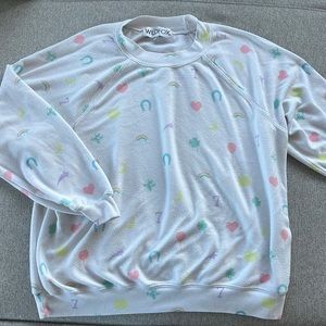 Wild fox lucky charm sweater